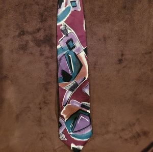 Zylos/George Machado 100% Silk Tie